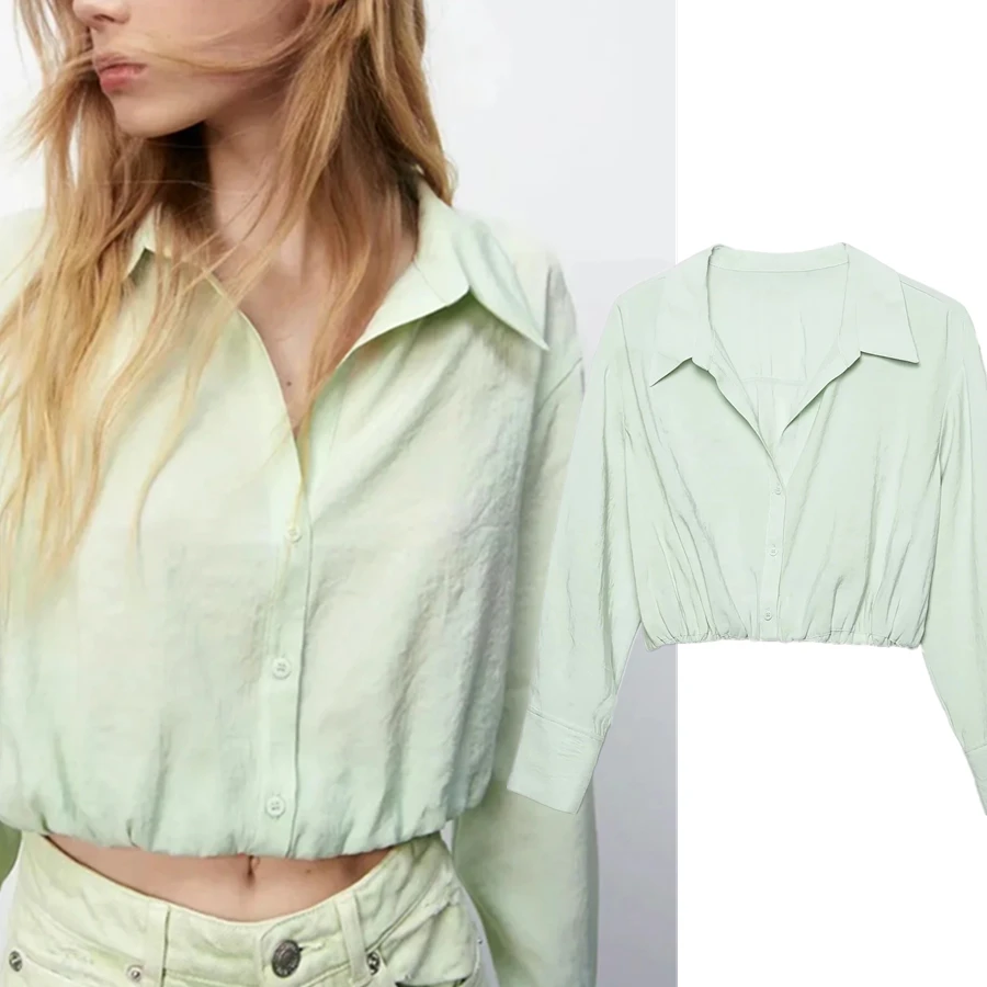 

Maxdutti английский стиль высокие рубашки женские блузки модные сексуальные Blusas Mujer De Moda 2021 плиссированные короткие блузки женские и топы