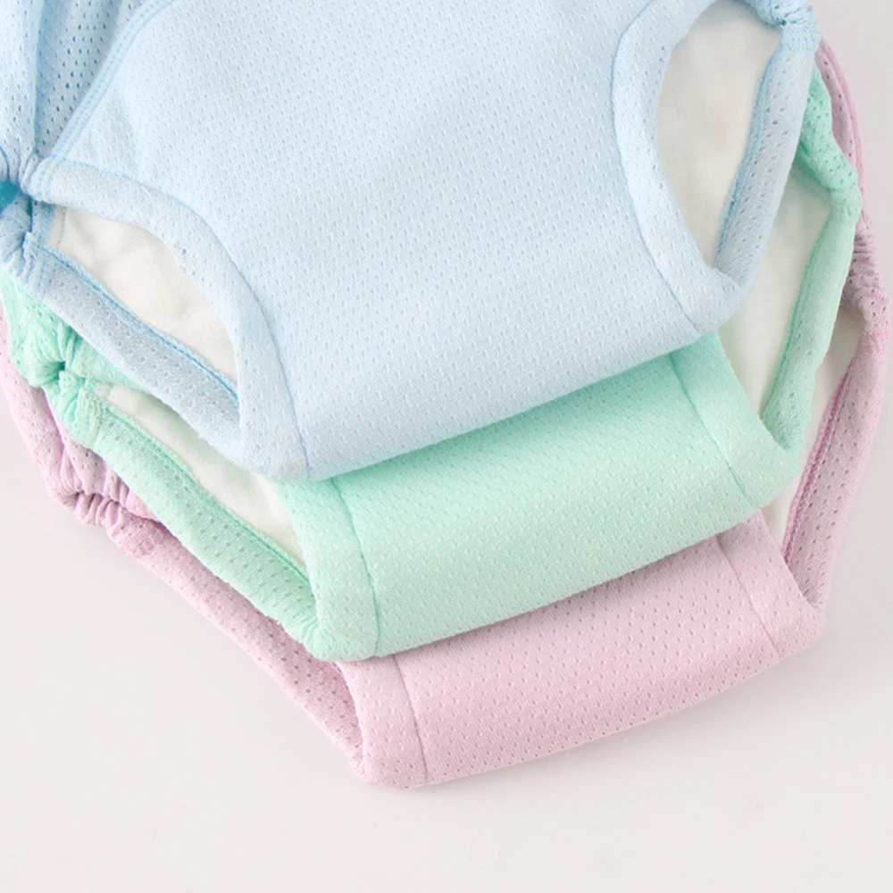 Детские тренировочные штаны на 3 вкладыша хлопковое нижнее белье для горшка