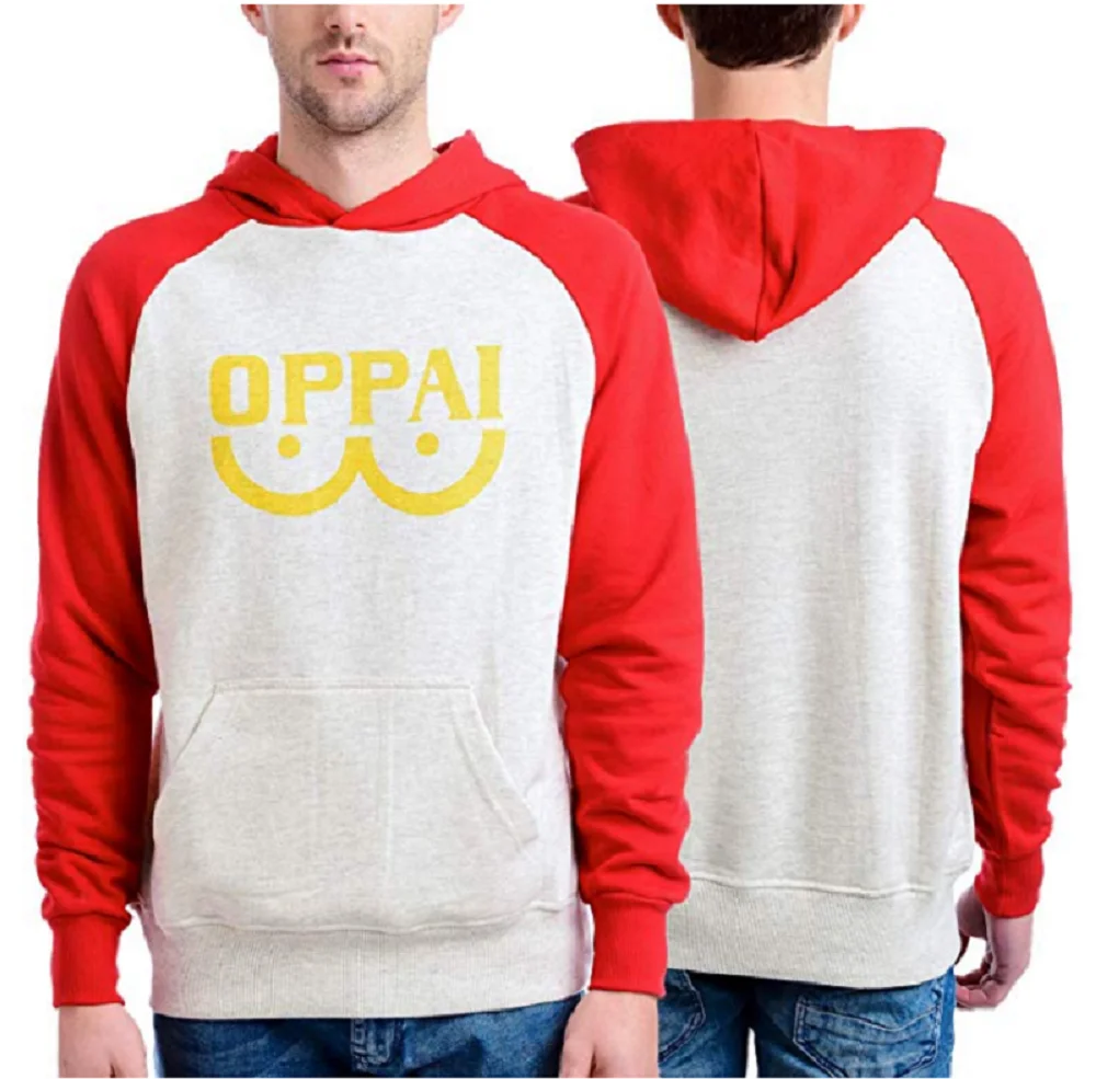 

One Punch Man Men and Women Hoodies Anime ONE Oppai Hoodies ONE PUNCH-MAN re-make Fleece Jacket Harajuku Sweatshirts