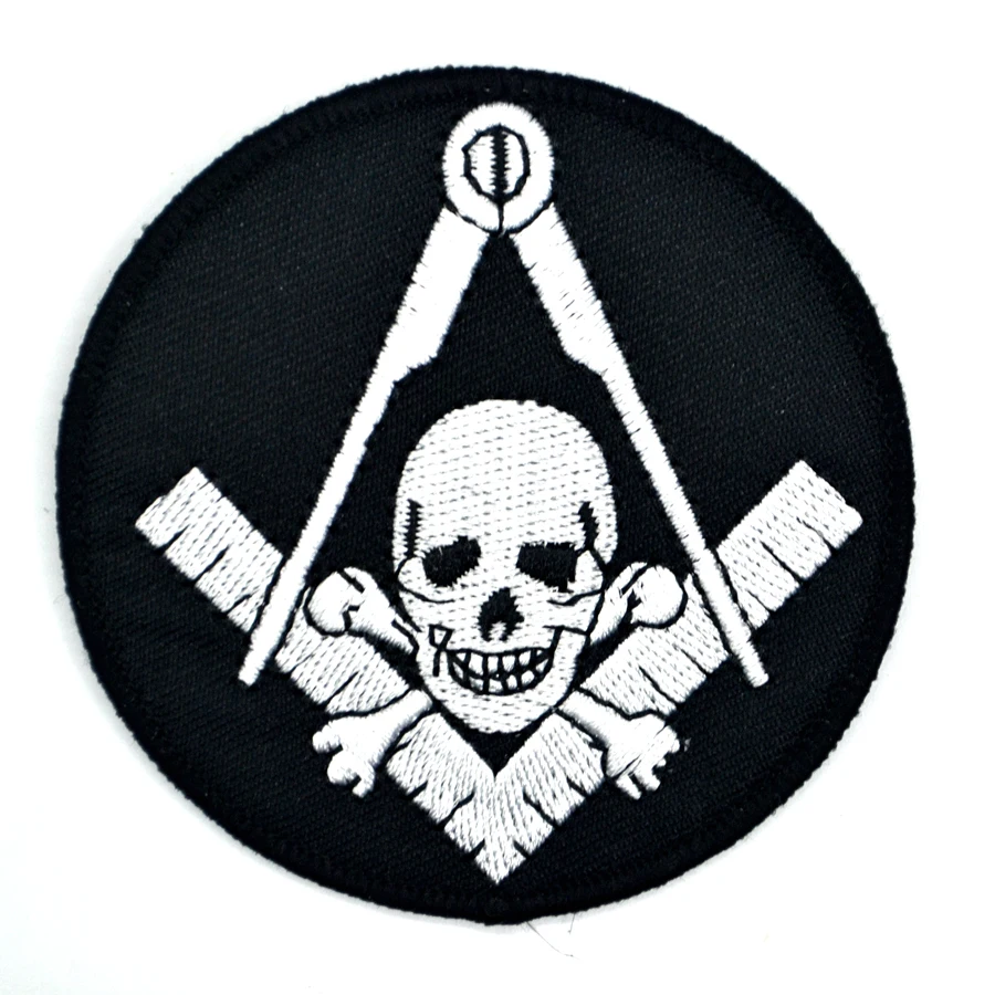 Масонская вышивка полиэфирные нашивки камень регалия фремасон|Заплатки| |