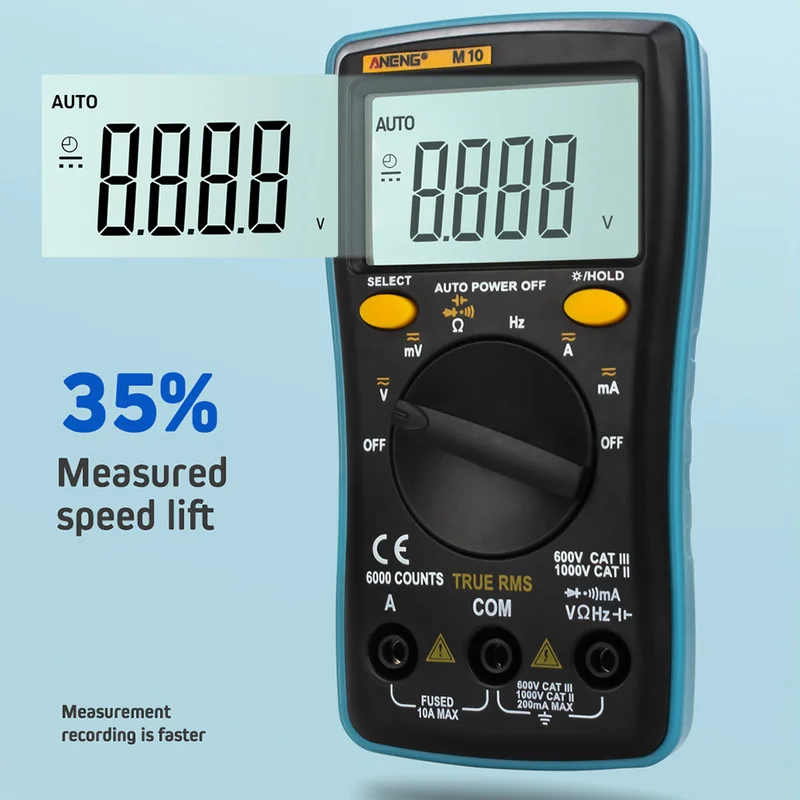 Цифровой мультиметр M10 цифровой с ЖК-дисплеем | Инструменты