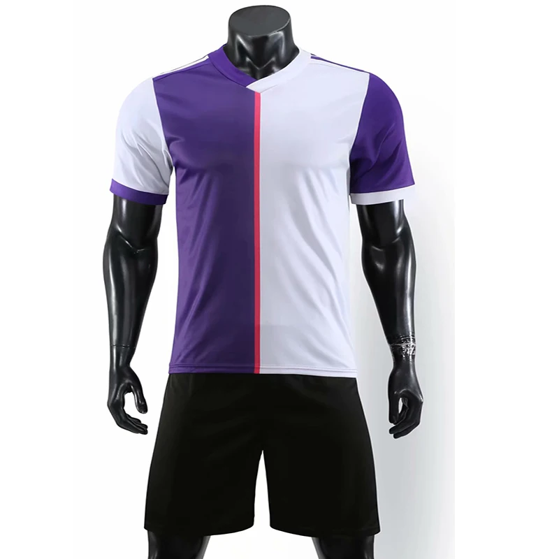 Мужская белая футбольная майка с коротким рукавом желтая форма для взрослых