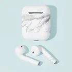 Мраморная наклейка для беспроводных наушников Apple Bluetooth, Защитная пленка для Airpods, оригинальная креативная наклейка