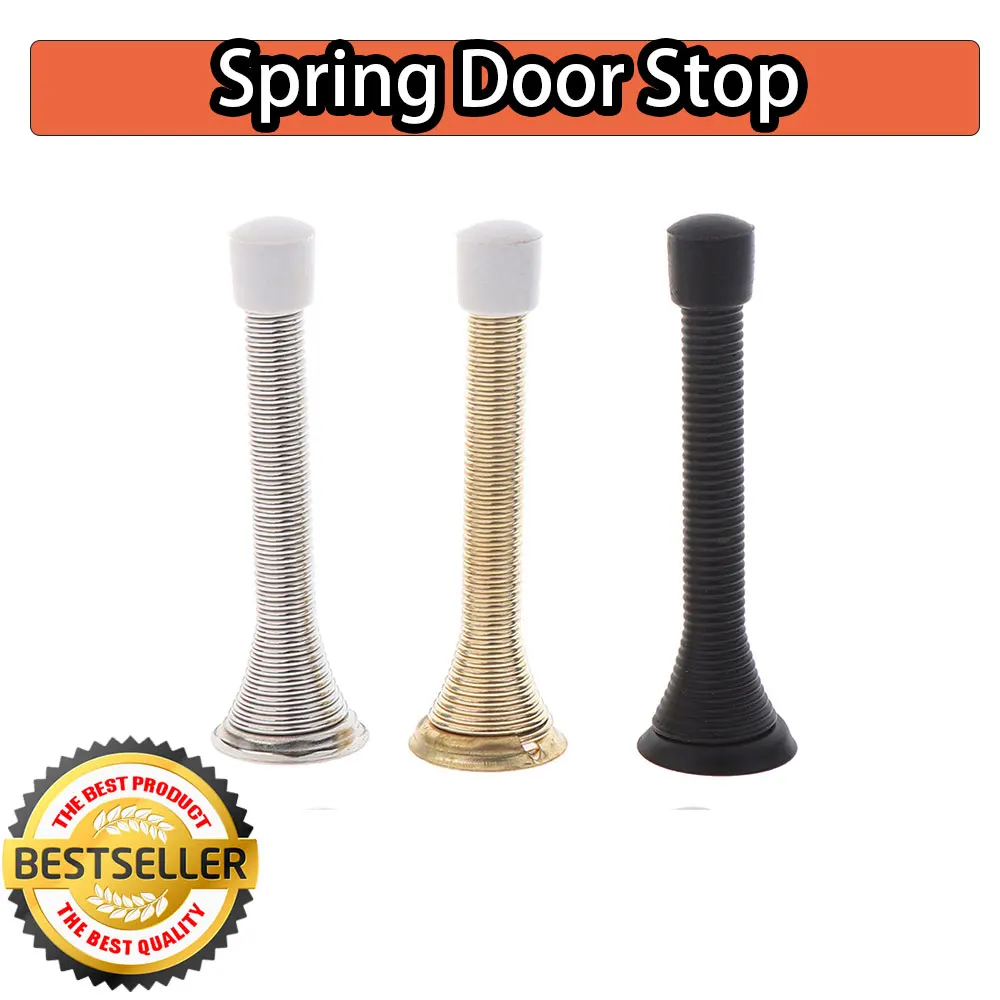 

Spring Door Stopper Door Stop Wall Decorative Door Stopper Protect Doors & Wall Household Door Stopper