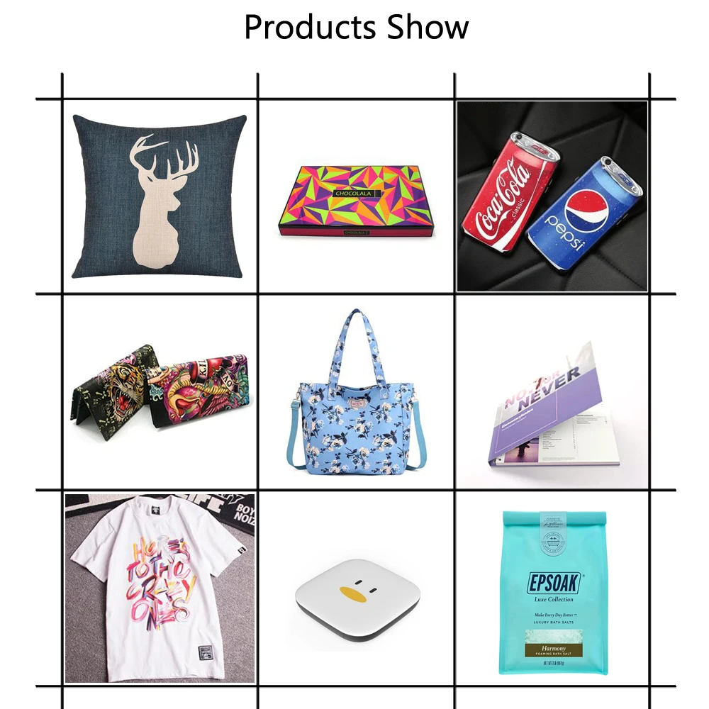 Крупноформатный УФ-принтер Размера A3 для телефона чехол/стекло/металл/кожа/акрил