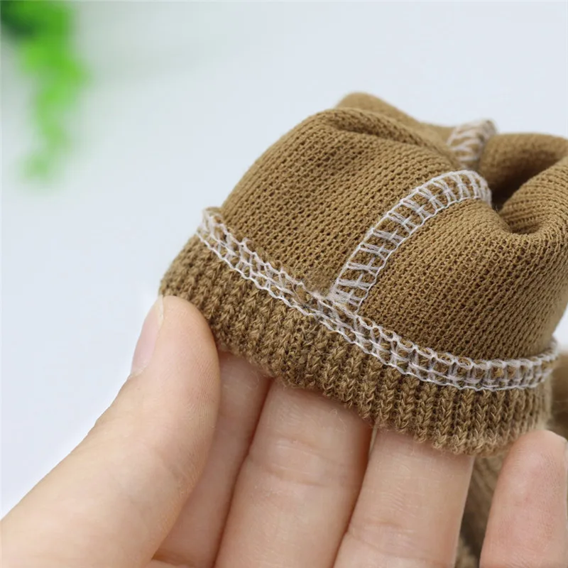 Conjunto de 3 unids/set de trajes de punto hechos a mano para beb&eacute;, accesorios de fotograf&iacute;a para beb&eacute;, ropa de fotograf&iacute;a para reci&eacute;n nacido-2