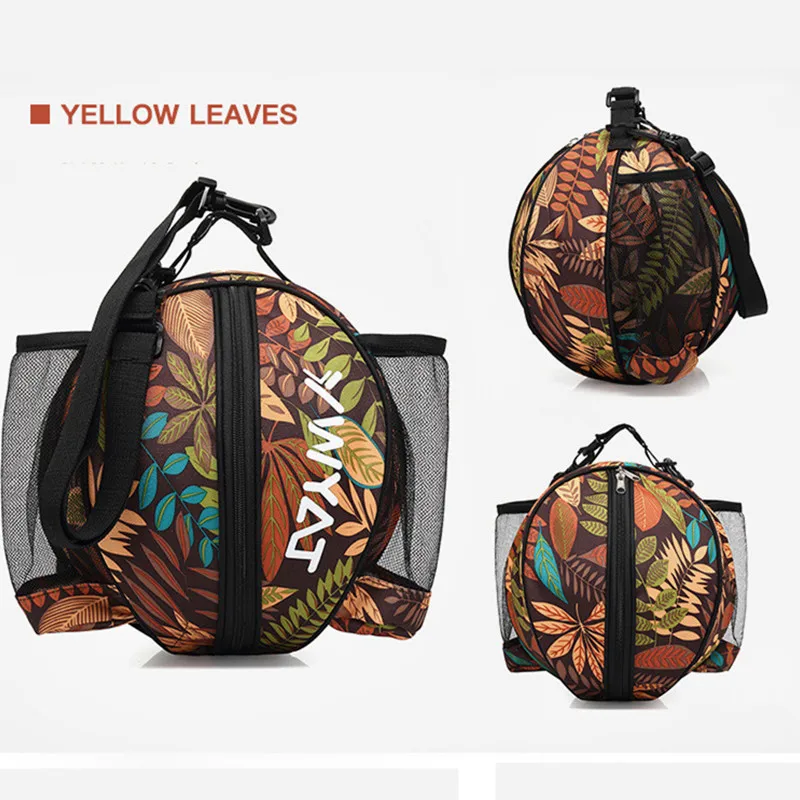 Сумка с круглым мячом водонепроницаемая тренировочная Наплечная для футбола