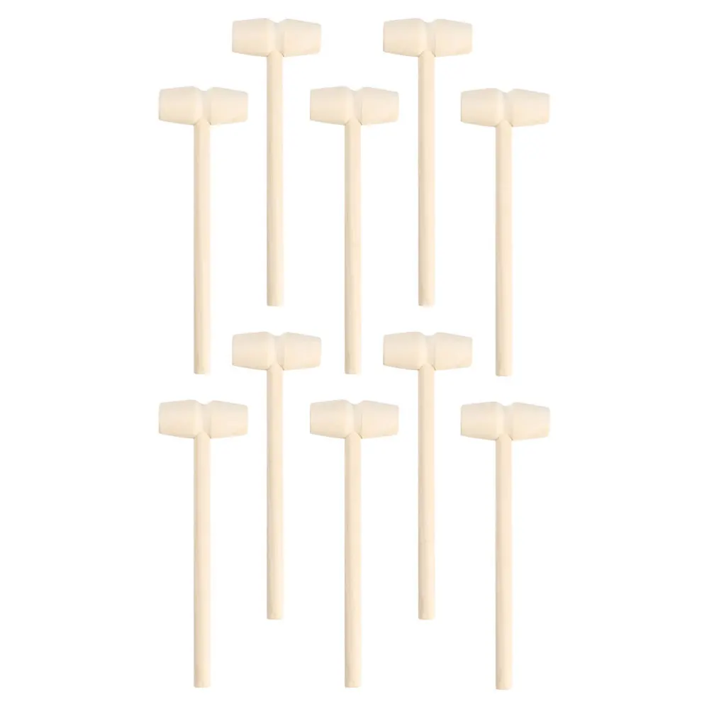 

20pcs Mini Wooden Hammer Mallet Pounding Creative Beating Gavel Toys Educational for Boys Girls Children