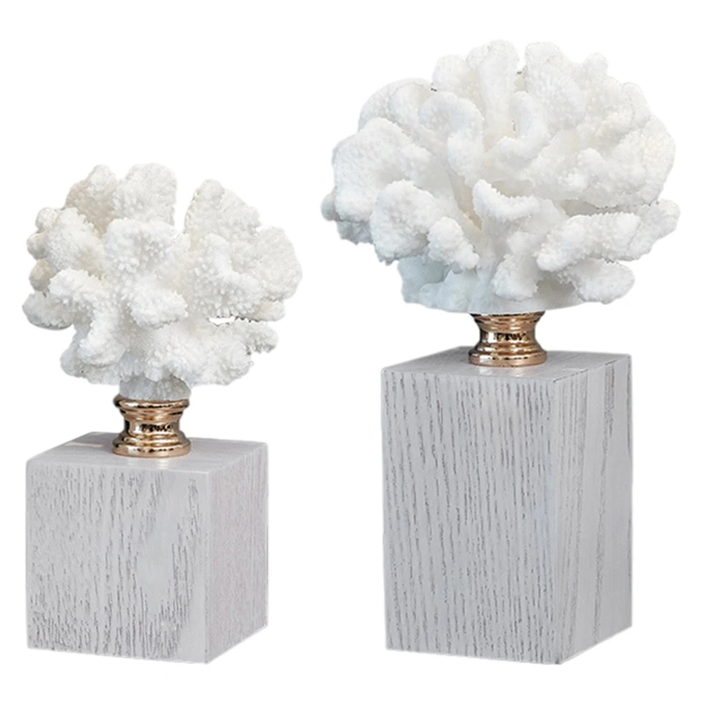 

Аксессуары из искусственного коралла для Фигурка Искусственный Коралл орнамент современный Скульптура моделирование