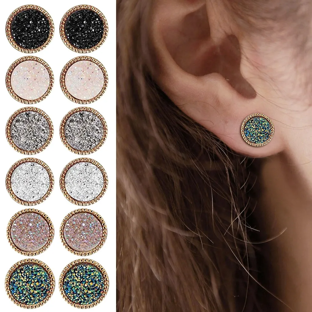 Креативные кожаные серьги-капли несколько капель модные массивные серьги для