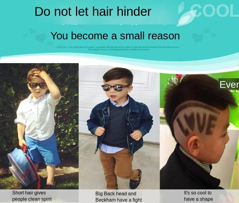 Электрическая машинка для стрижки волос триммер бесшумная Водонепроницаемая с