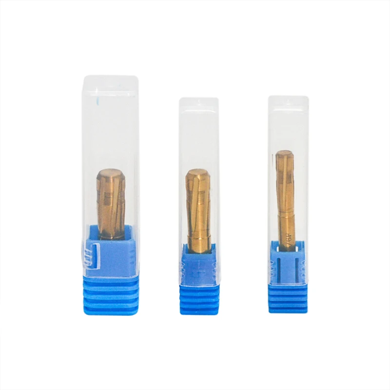 

6 Flutes Grooves Spiral Reamer Rifling Buttons 5.81-9.35mm Push Double Layer Blade Reamer for Rifled Barrel Machine Tool Reamer