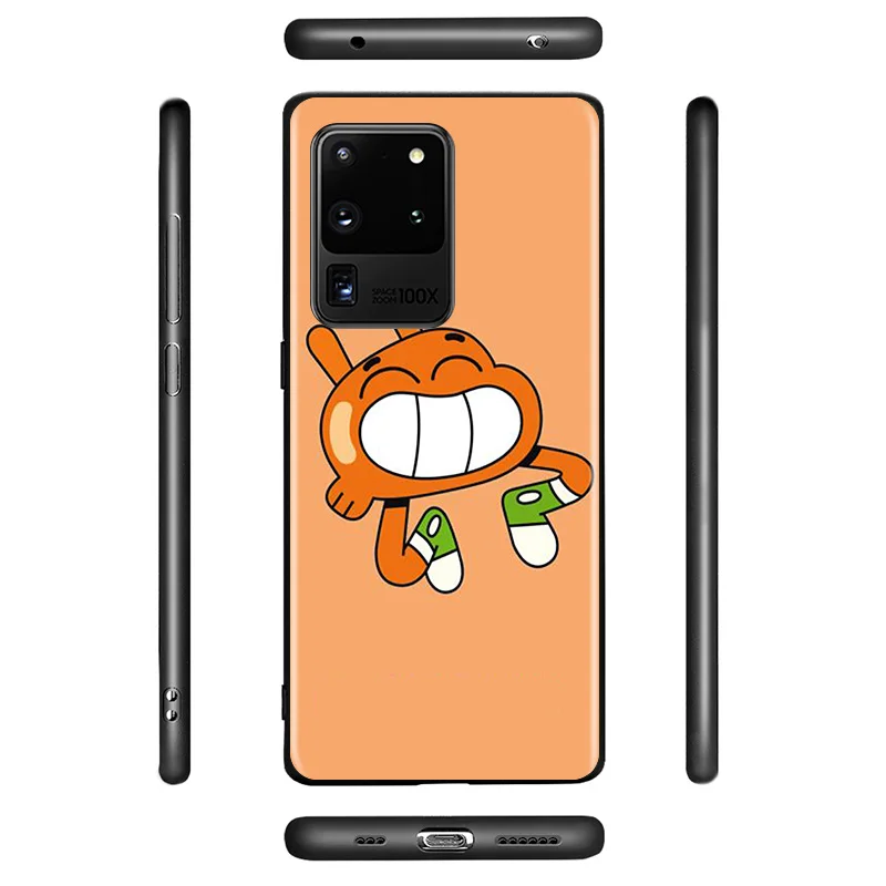 

Anime Chewing Gumball For Samsung Galaxy A31 A51 A71 A91 A12 A32 A42 A52 A72 A02S A22 A01 Core Black Phone Case