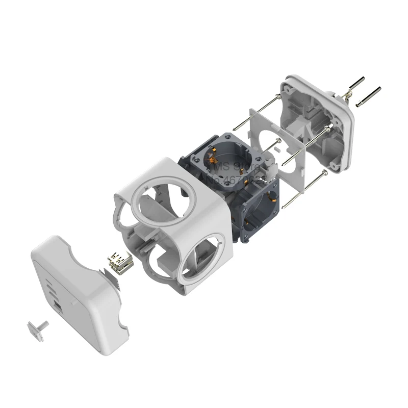 Sopend тройник в смарт розетка и Штепсель по стандарту ЕС Мощность куб