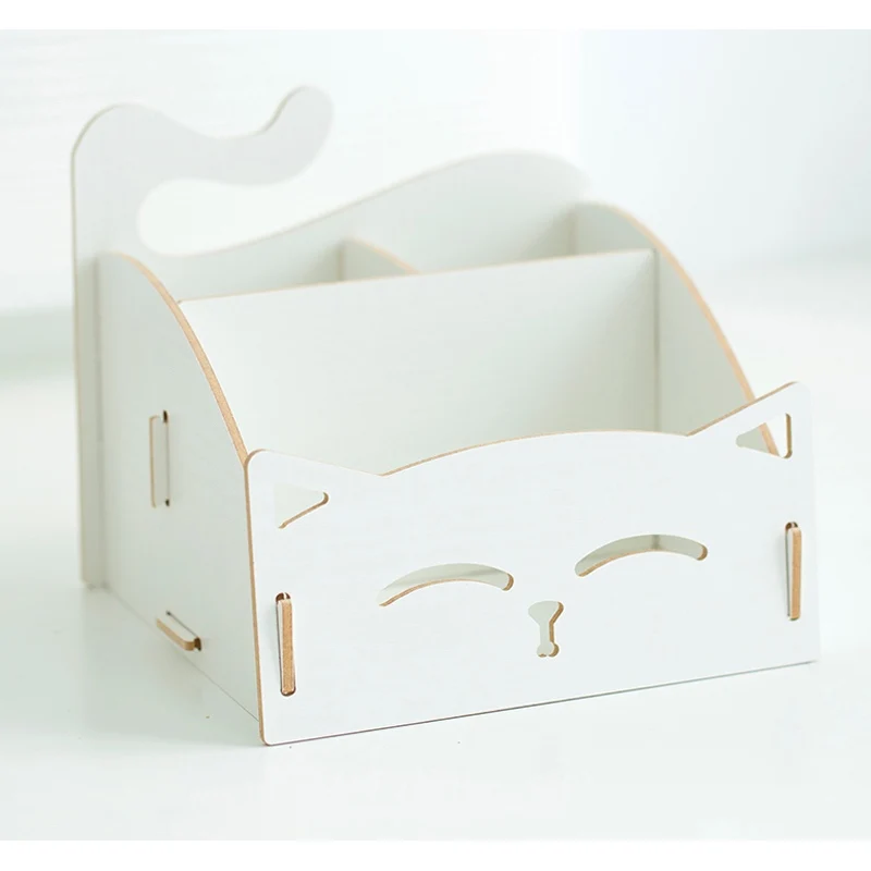 DIY пенал для ручек Творческий Корея коробка хранения рабочего мультфильм