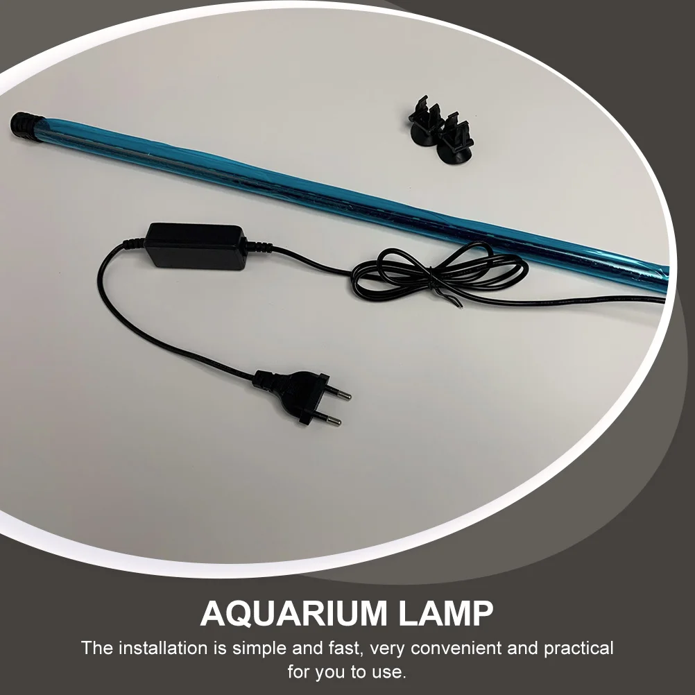 1pc Aquarium Landscaping LED Light Fish Tank Decorative Accessory (Plug) | Дом и сад