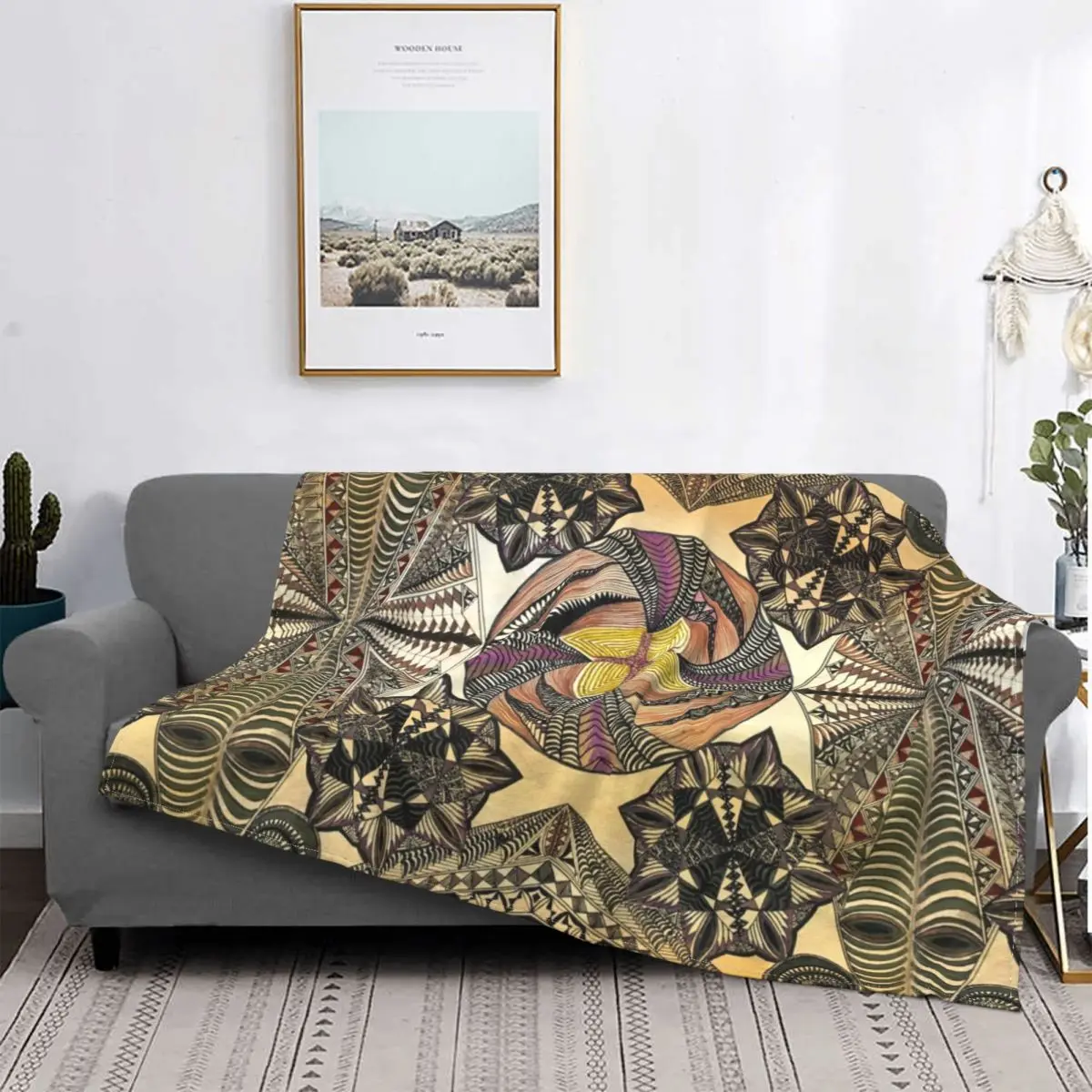 

Cross Tapa Blankets Flannel Multi-function Throw Blanket Sofa Throw Blanket for Home Bedroom Travel Throws Bedspread Quilt