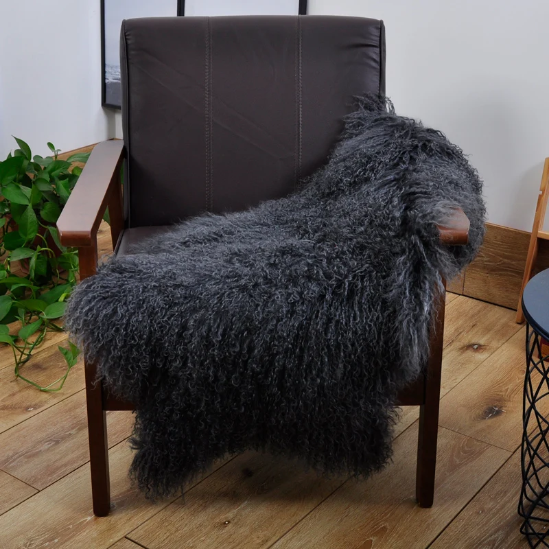 Натуральный Тибетский коврик из овечьей шерсти MS.Softex натуральный монгольского