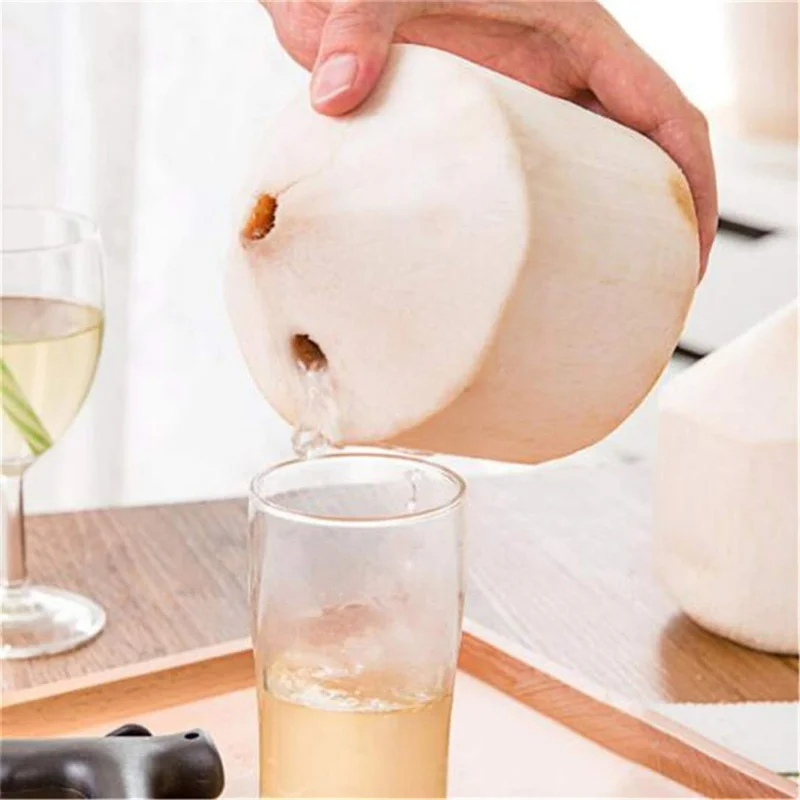 Нержавеющая сталь кокосовый консервный нож домашний открывающийся инструмент