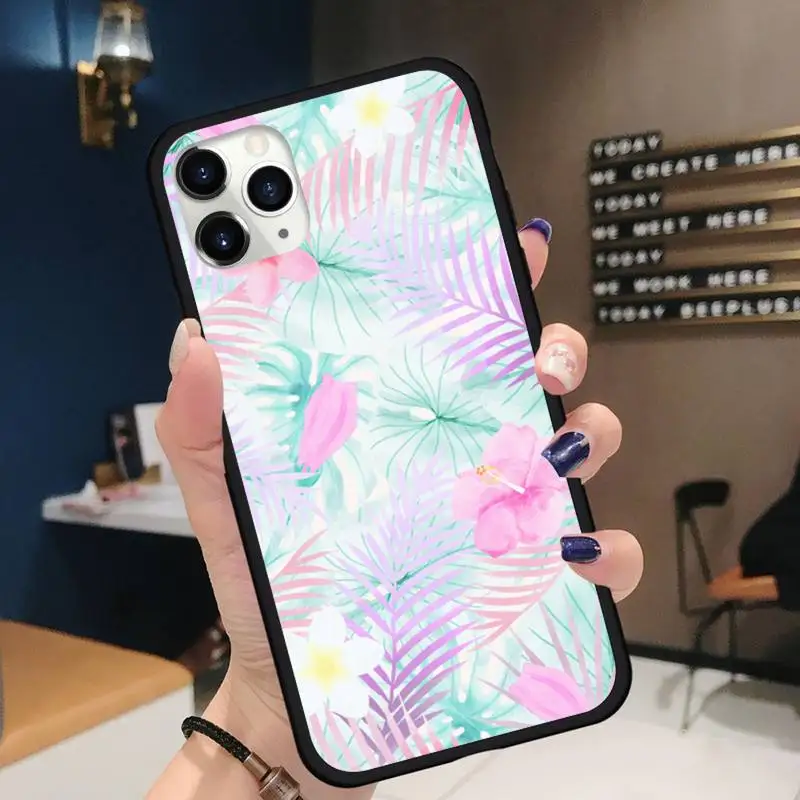 

Cool in summer beatuiful art Phone Case for iPhone 11 12 pro XS MAX 8 7 6 6S Plus X 5S SE 2020 XR