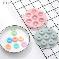 jo life donut cake decoration mold chocolate gummy candy silicone mould ice cube cookie mold