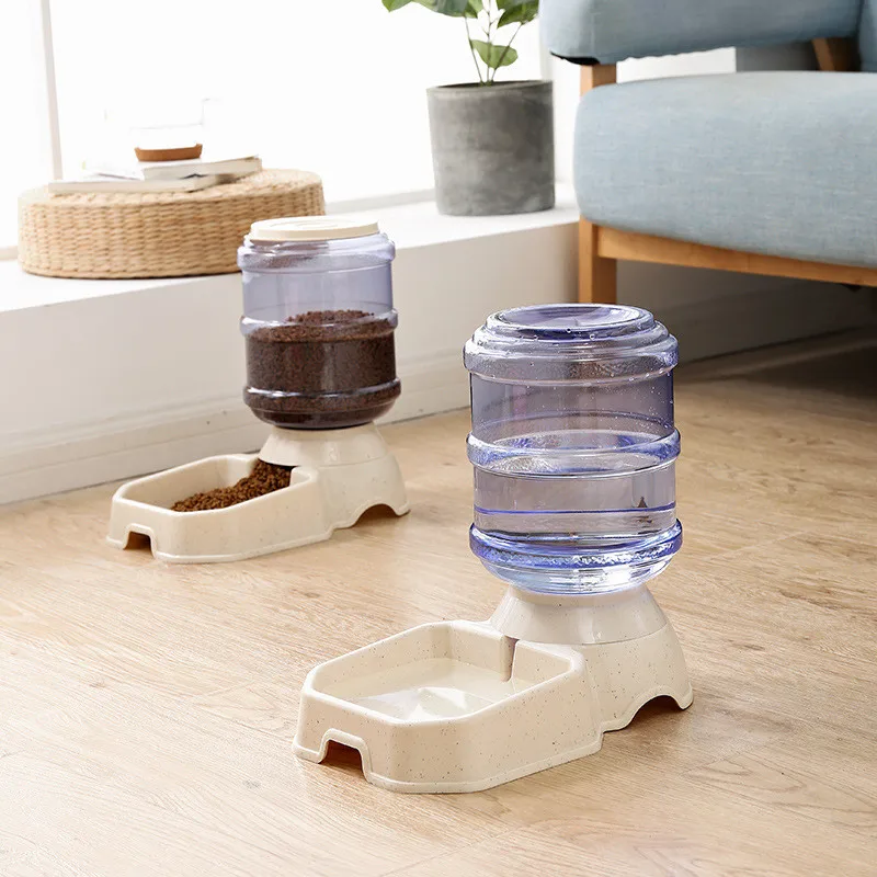 Гравитационный дозатор воды для домашних животных л автоматическая кормушка