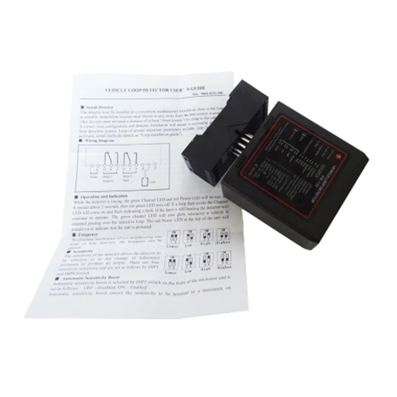 

Gate loop detector Magnetic Vehicle Loop Detector for parking barrier control, vehicle counting, automated gates and doors