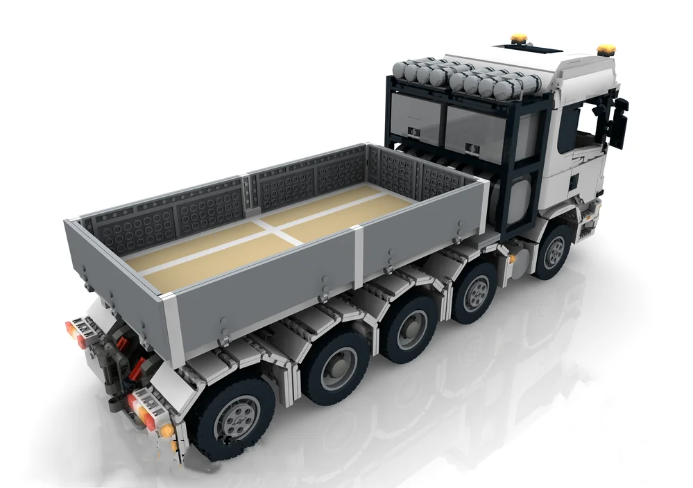 конструктор moc scania тягач трейле