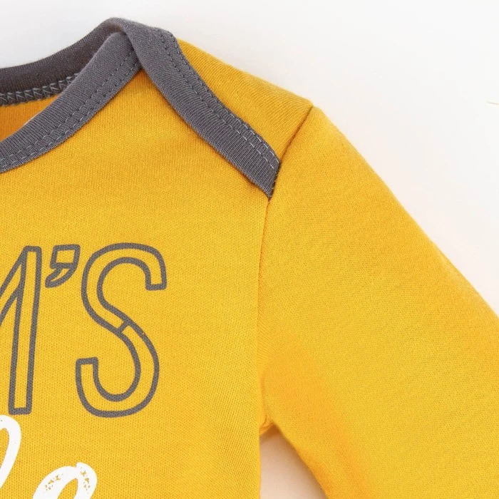 Body Baby I'm &quotMum's boy&quot yellow height 68-74 cm 4699662 Bodysuits One Pieces Clothing Mother Kids | Детская одежда и