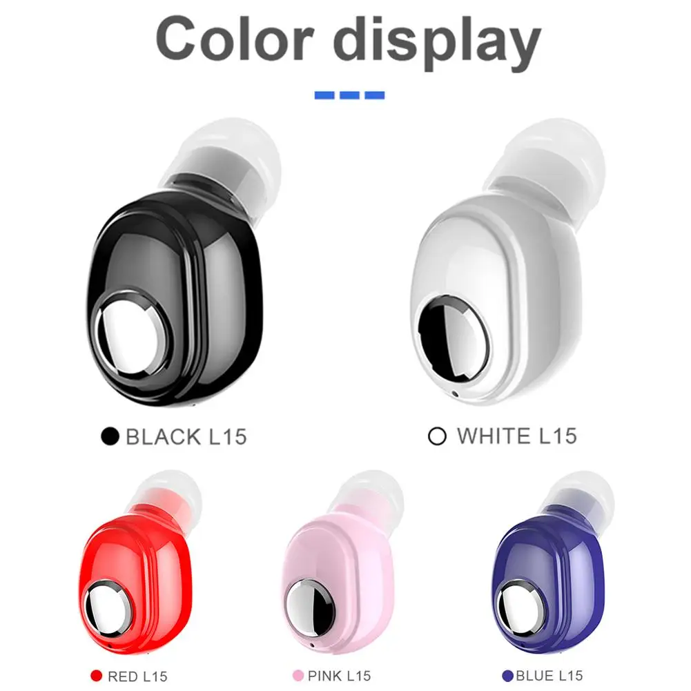 Беспроводные наушники L15 Bluetooth 5 0 TWS гарнитура Hi Fi мини вкладыши спортивные