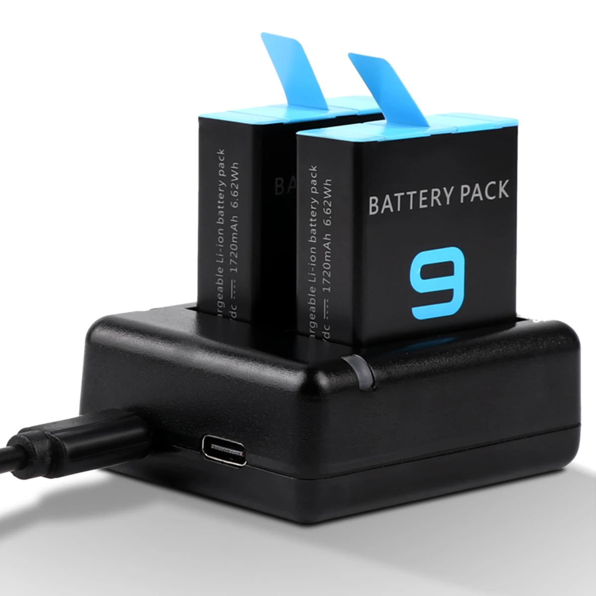 Для go pro hero 9 зарядное устройство/для GoPro Hero Black Li-Ion AHDBT-901 Batteria аксессуары для камеры