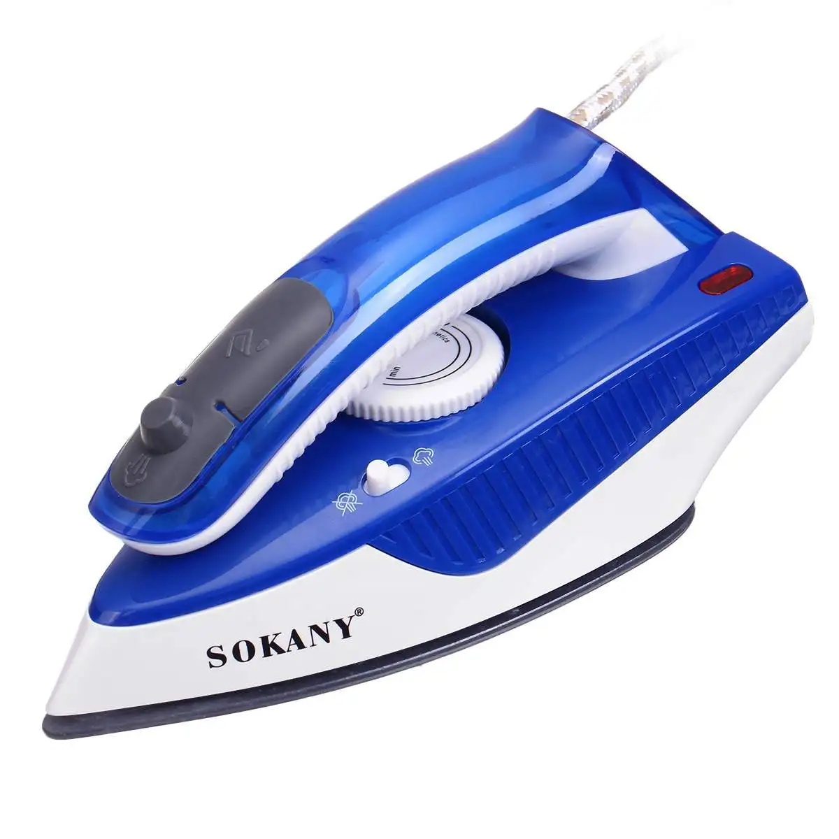 

1000W Mini Spray Steam Iron Ceramic Coating Soleplate Folding Handle Electric Irons Temperature control Clothes 220V