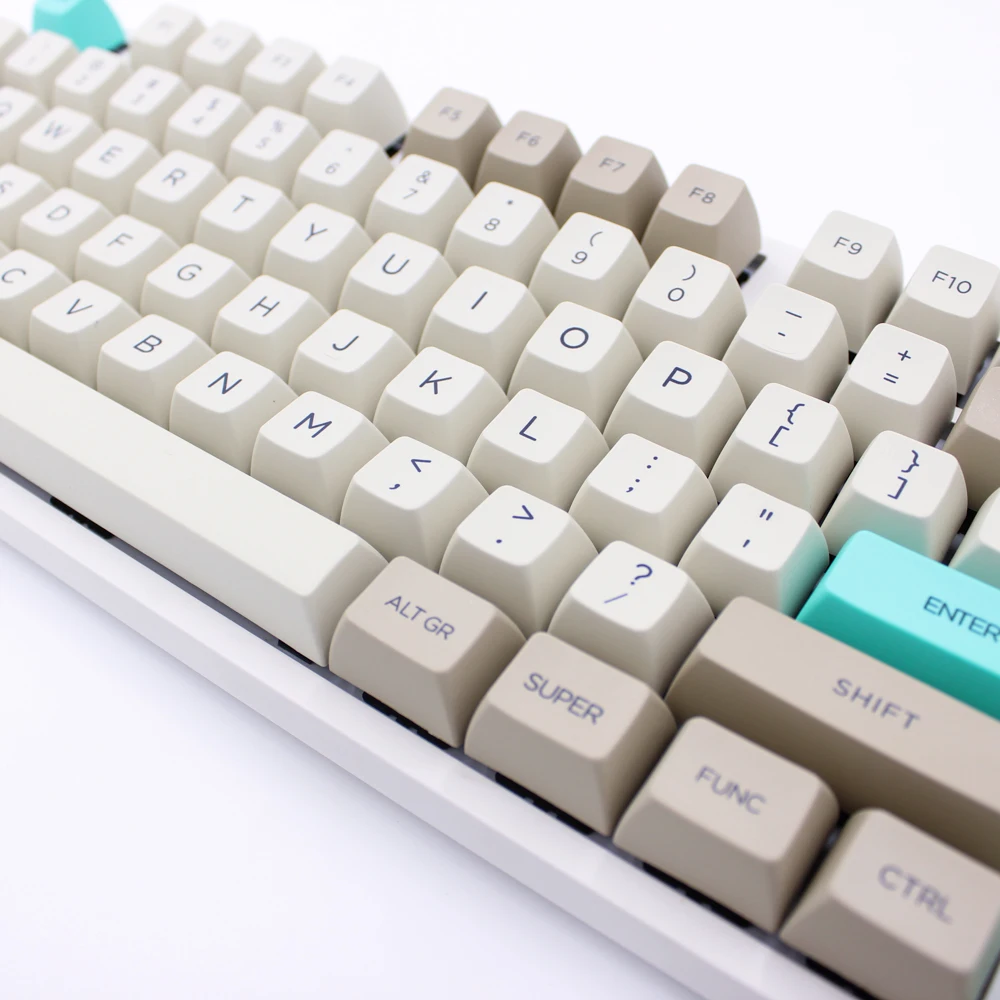 MP SA KEYCAPS PBT Ретро бежевый Keycap сублимационный колпачок для ключей Cherry MX