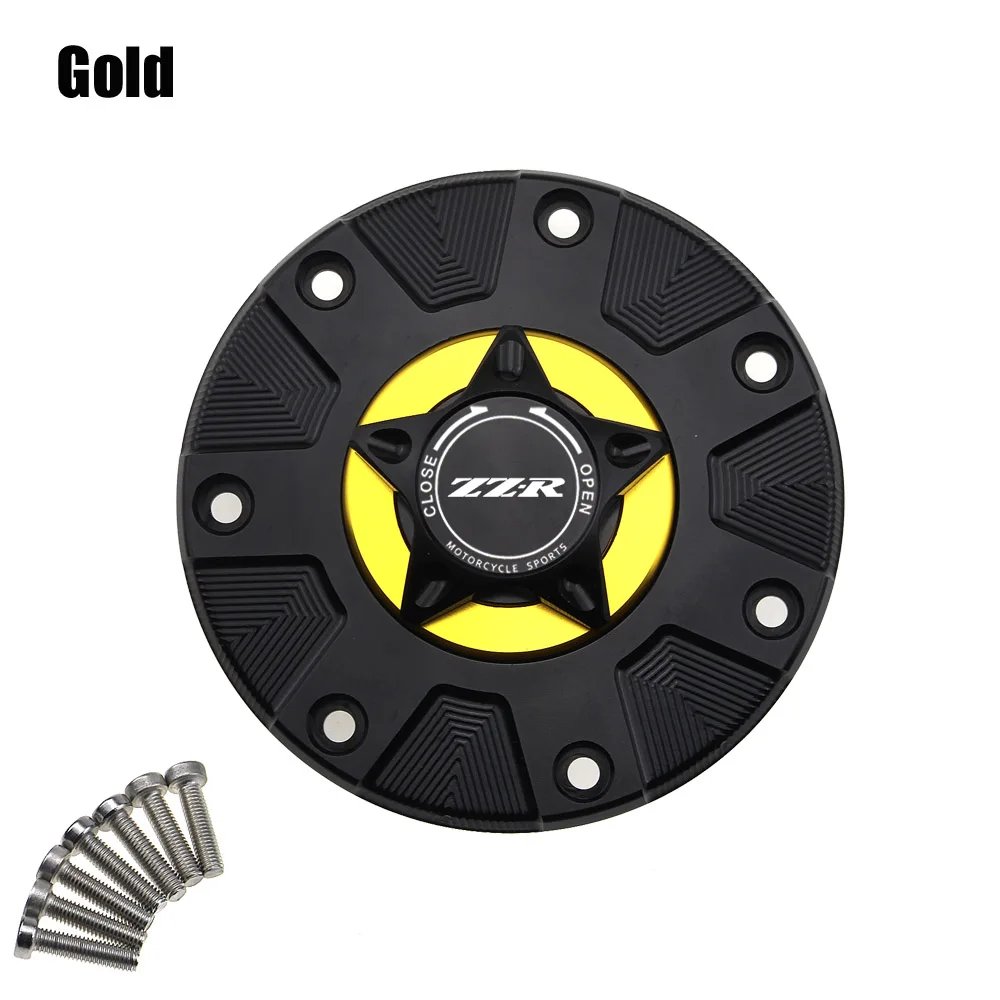 Крышка топливного бака ZZR для Kawasaki ZZR400 ZZR600 ZZR1100 1993 2006 аксессуары мотоциклов CNC
