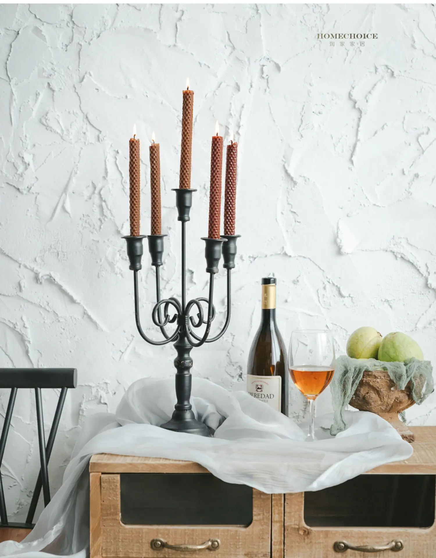 

Nordic Style Centerpieces Candle Holders Modern Wedding Metal Candlestick Vintage Stand Swiecznik Living Room Decoration BI50CH