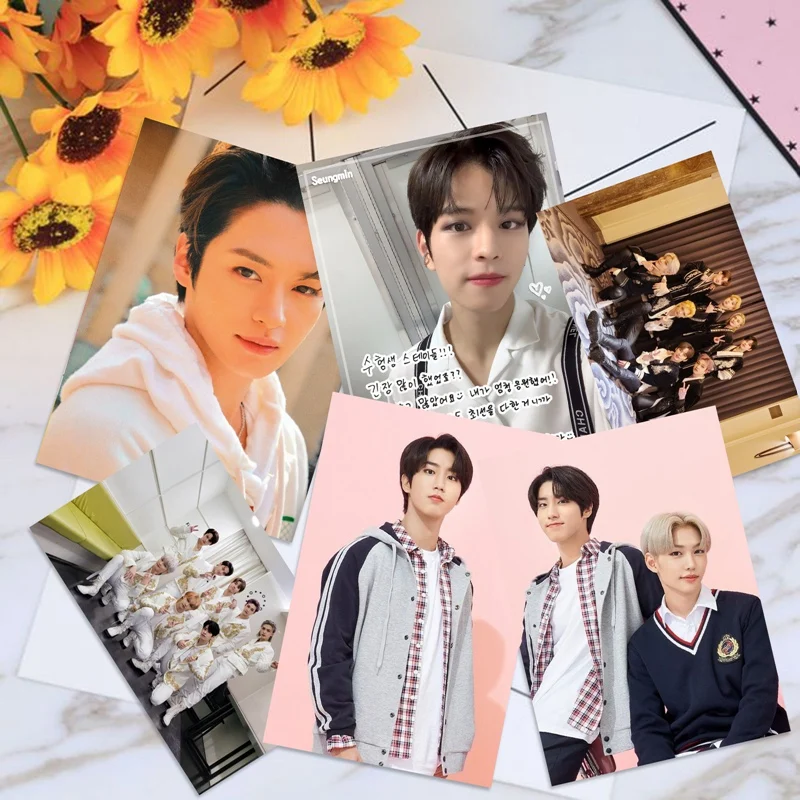 

54Pcs/set Kpop Stray-Kids Photocards HD Photo Mini Album Self Made Lomo Card Photo Card DIY Post Card For Fans Collection Gifts