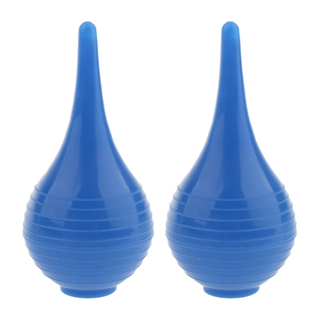 Набор из 2 лампочек шприц резиновое всасывание для мытья ушей отжимная лампа