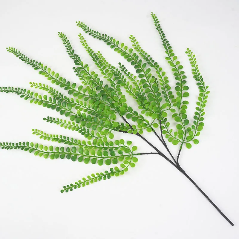Green Моделирование растений из ротанга настенный подвесной любовник Слезы DIY плюща подвесное суккулентное растение для украшения дома Моделирование Цветок из ротанга корзина - Color: Green