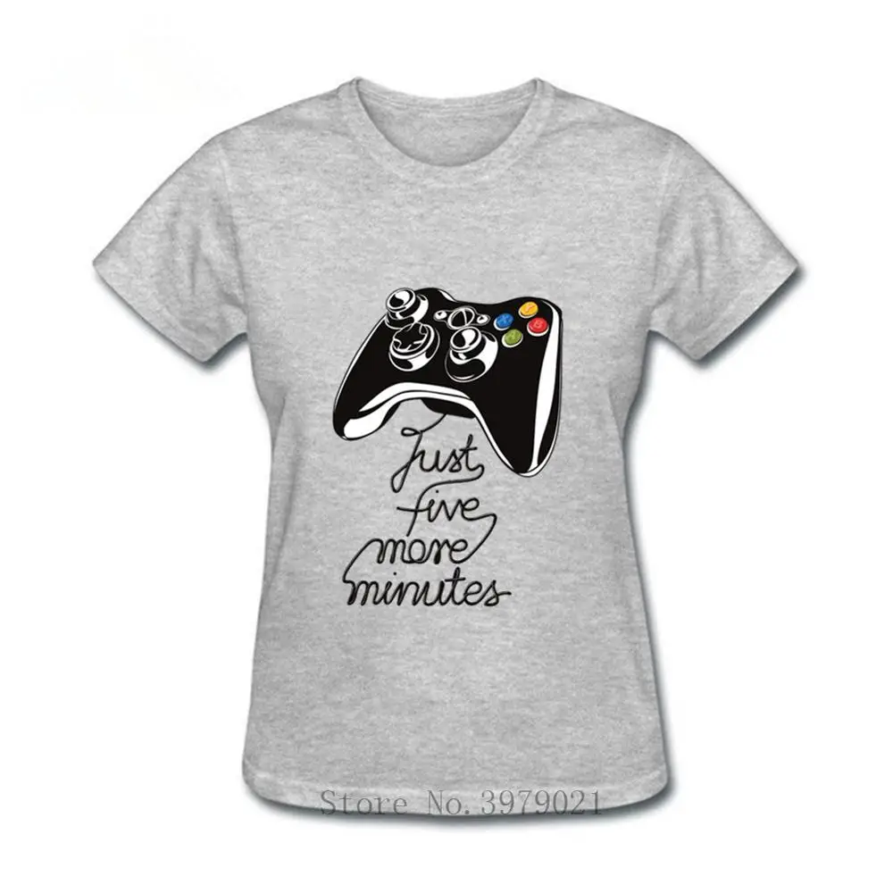 Футболка женская для геймеров забавная дизайнерская рубашка 80s 90s PS4 с принтом Just