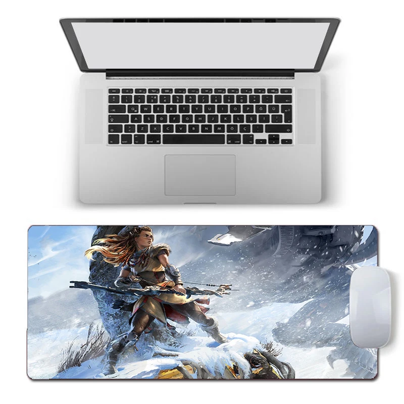 

Horizon zero dawn Mouse Pad Game Rubber Mini Pc Keyboard Laptop Computer Speed Desk Mat Gaming Acessories CS GO LOL Mousepad