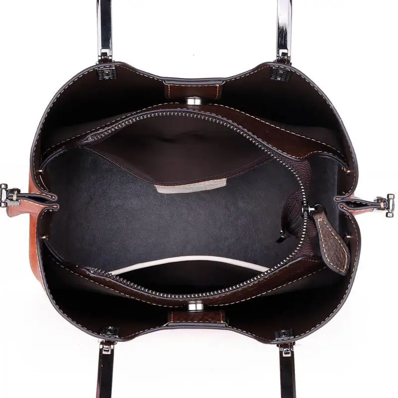 

Bestform Luxury Handbags Genuine Leather Women Bag 2020 New Vintage Handmade Embossing Cowhide Shoulder & Crossbody Bags