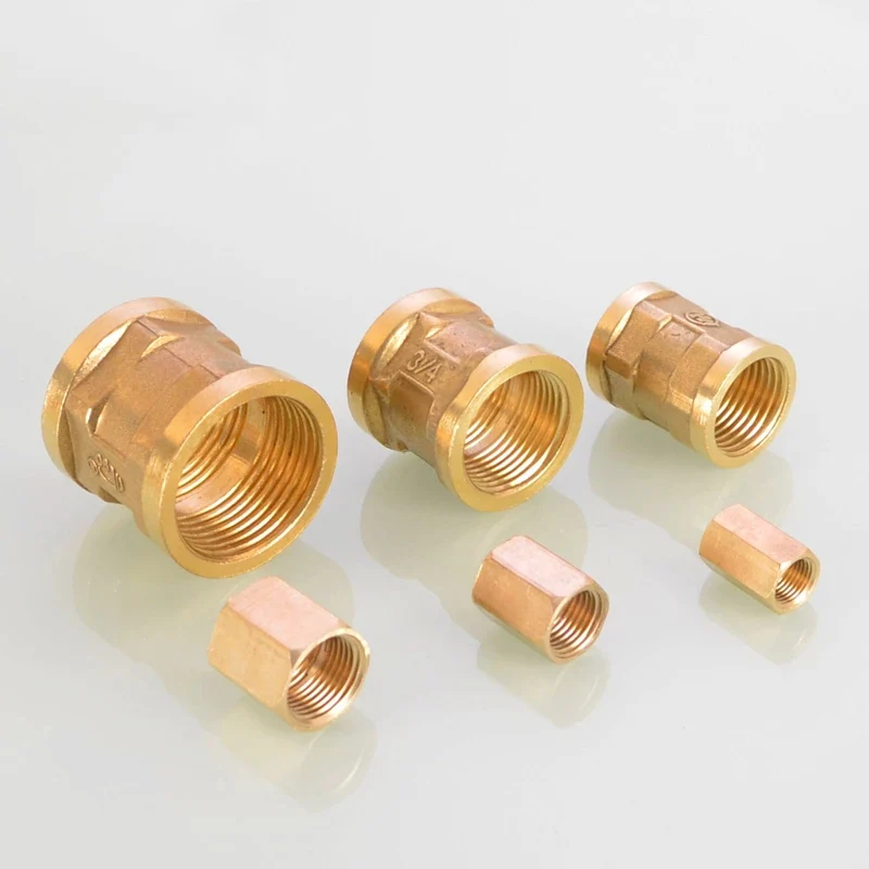 1 шт. латунный фитинг для труб равный/редукционный соединитель переходник с
