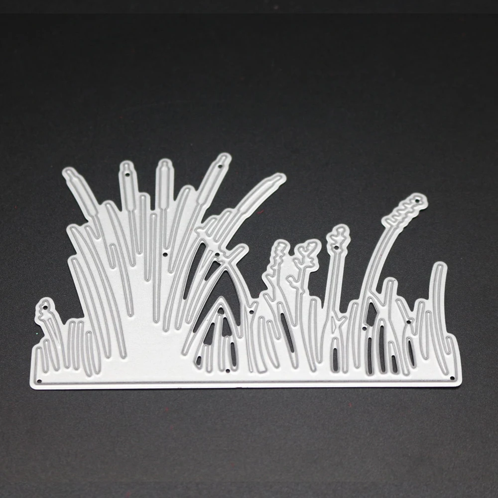 Горячая трава форма металлические режущие штампы DIY карточные трафареты