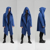 boda 2020 men hooded sweatshirts black hip hop mantle hoodies fashion jacket long sleeves cloak coats outwear hot sale