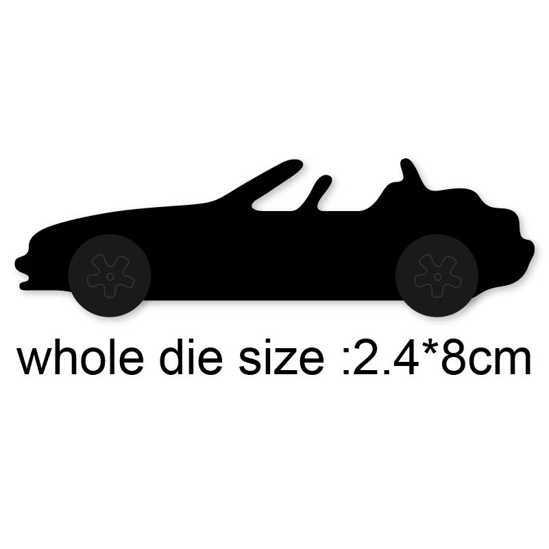 Металлические режущие штампы для автомобиля 80*24 мм высечки формы украшения