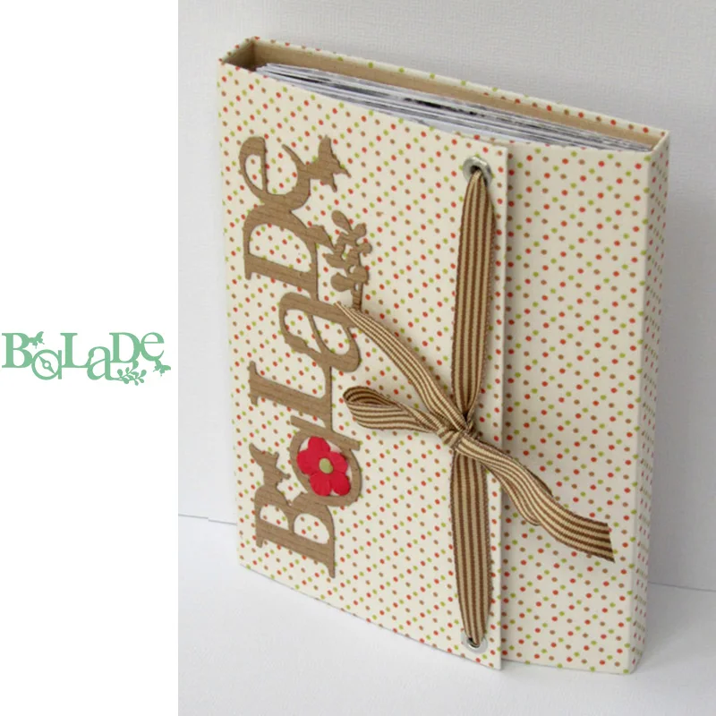 Металлические Вырубные штампы французского слова для скрапбукинга и