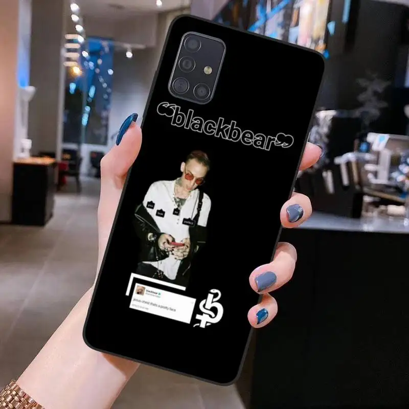 

Blackbear hip hop rapper Phone Case for Samsung S20 plus Ultra S6 S7 edge S8 S9 plus S10 5G lite 2020