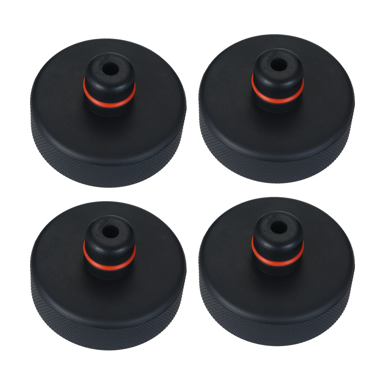 1/4 шт. автомобильный черный резиновый домкрат подъемная площадка адаптер для Tesla