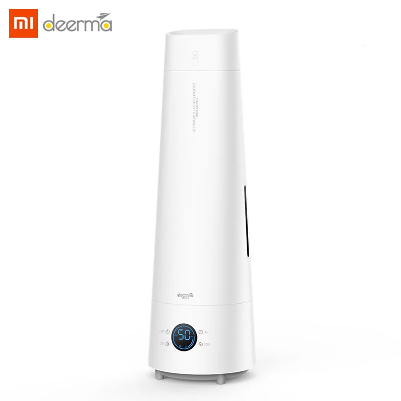 XIAOMI Deerma 25 W/4L умный увлажнитель воздуха с сенсорным экраном, стоящий увлажнитель воздуха 12H с регулируемой влажностью и пультом дистанционного управления