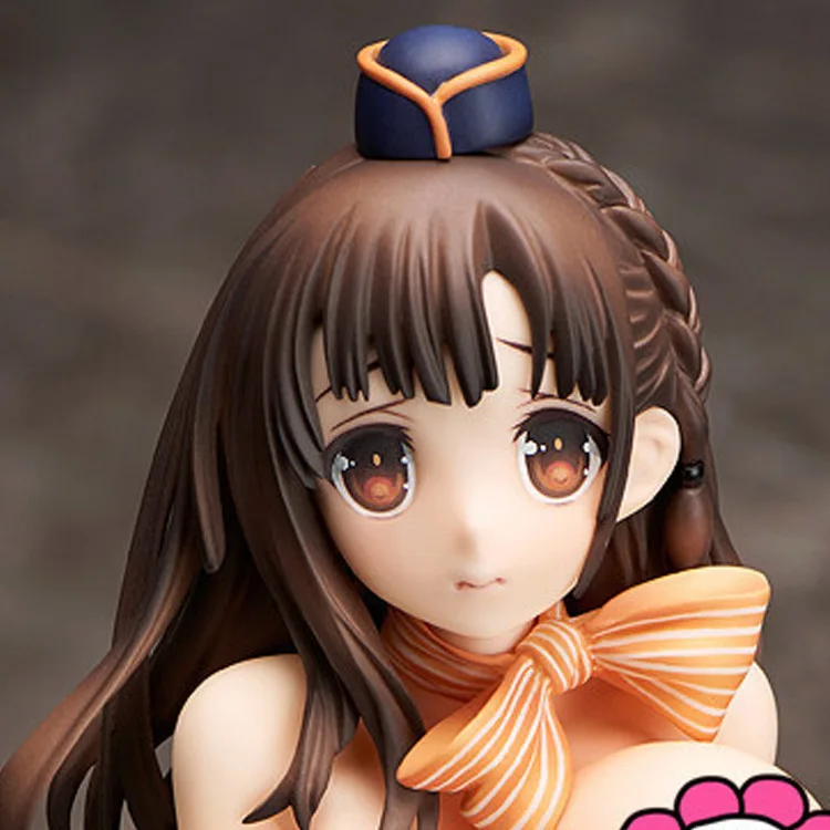 

23.5cm Native Flight Attendant Girl Stewardess Skytube Action Figure New Collection Model New brinquedos for christmas gift